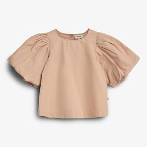 Bubble-sleeve Poplin blouse - Tween - Rose | 100419 Laura