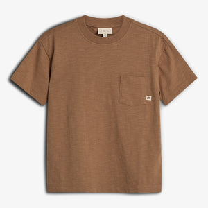 Slub Jersey Pocket T-Shirt - Tween - French Beige | 100410 Emil