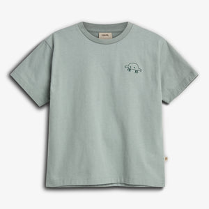 Peach Touch T-shirt - Light Petrol | 100295 Axel
