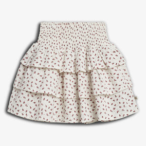 Flower Print Ruffle Skirt - Tween - Blush Flower | 100427 Annie