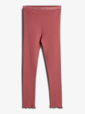 Modal Rib Leggings - Blush | 100328 Fiona