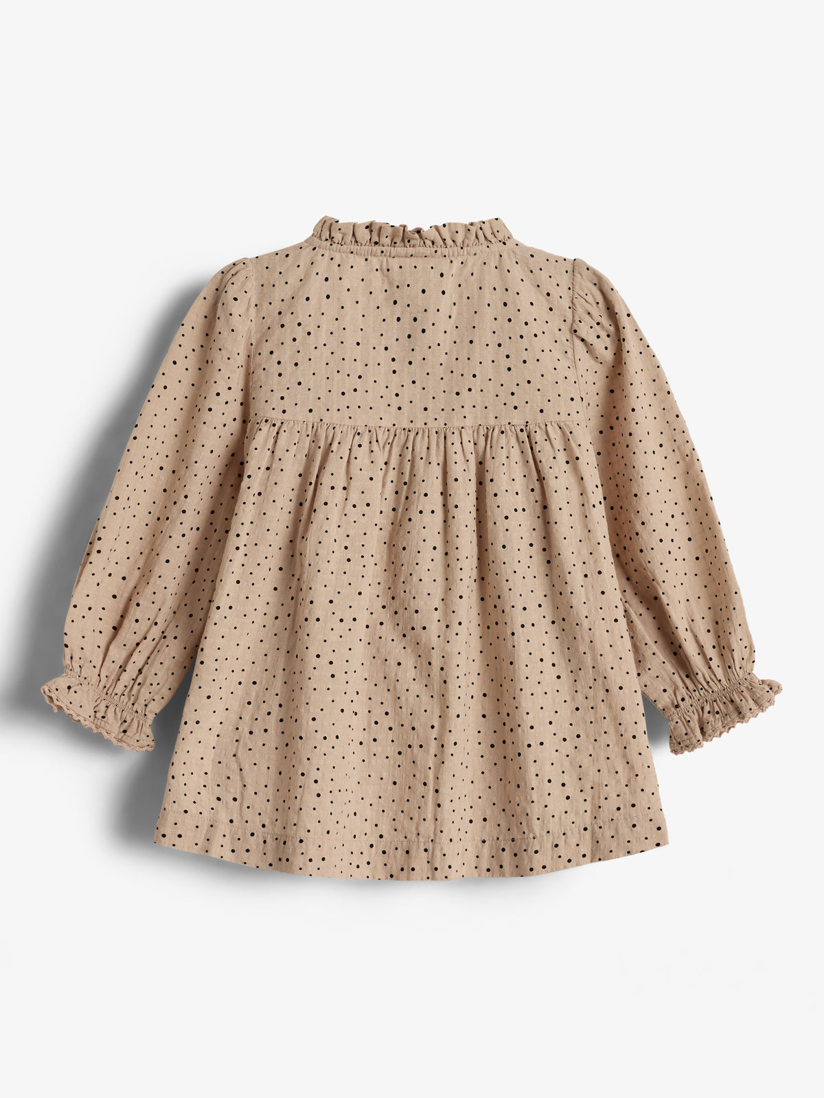 Cotton Tunic w. Micro Dots - Little - Moonlight