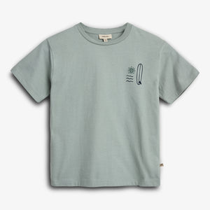 Peach Touch T-shirt - Tween - Light Petrol | 100461 Axel