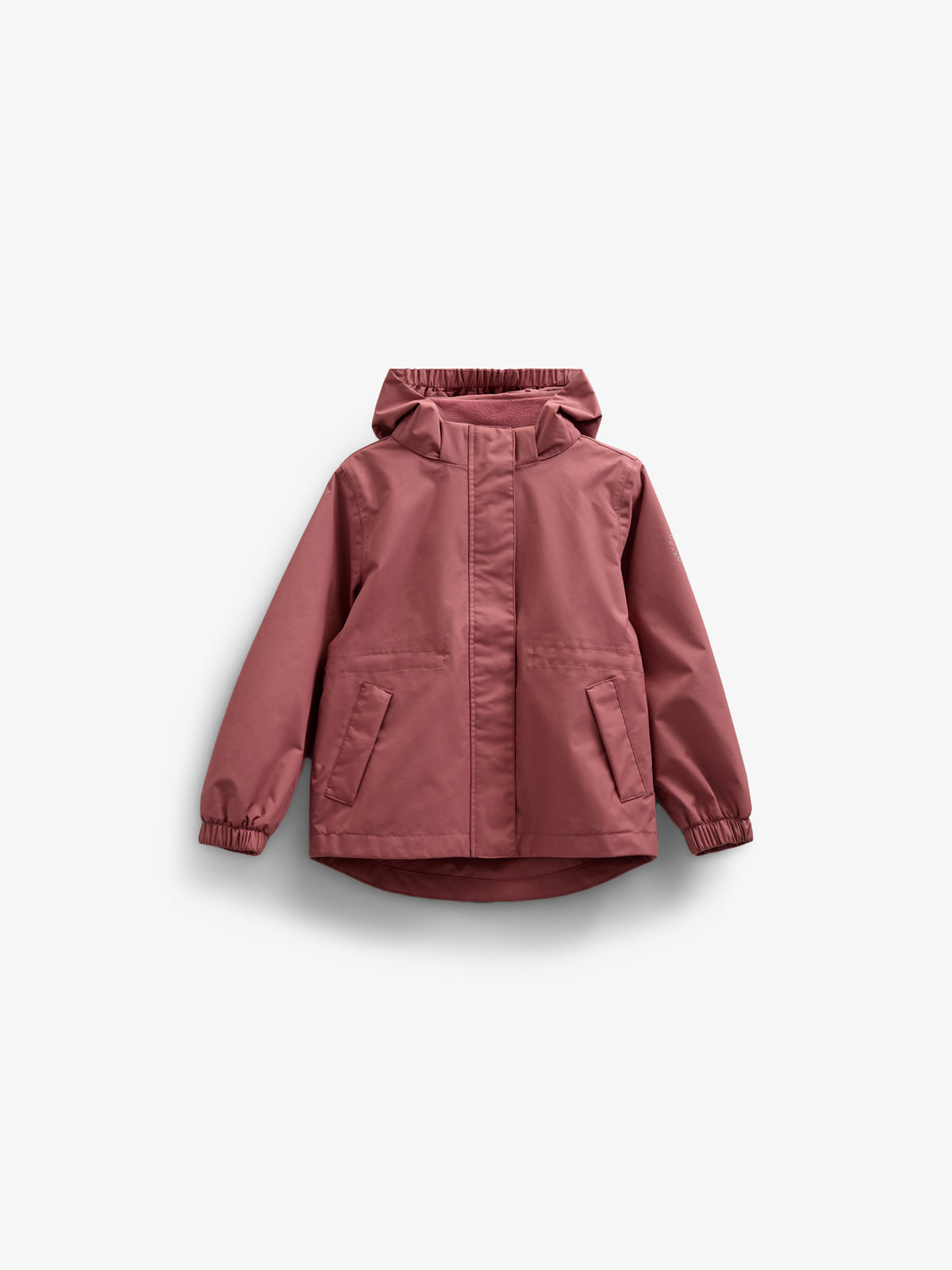 Shell Jacket with Drawstring - Kids - Vintage Red | 100495 Lucy