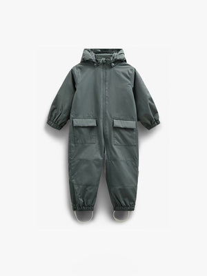 Shell Coverall - Kids - Dusty Dark Green | 100511 Dundee