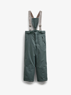 Ski Trousers - Kids - Dusty Dark Green | 100516 Calgary
