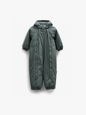 Double Zip Snowsuit - Kids - Dusty Dark Green | 100520 Calgary