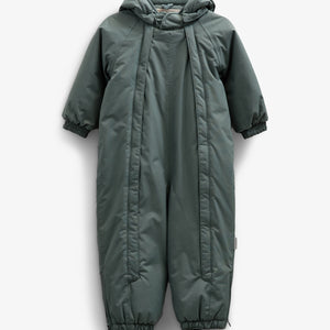 Double Zip Snowsuit - Kids - Dusty Dark Green | 100520 Calgary