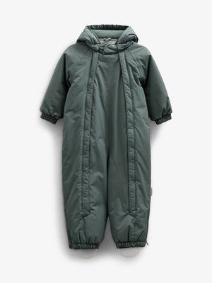 Double Zip Snowsuit - Kids - Dusty Dark Green | 100520 Calgary