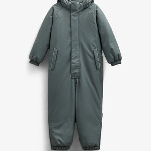 Single Zip Snowsuit - All - Dusty Dark Green | 100523 Calgary