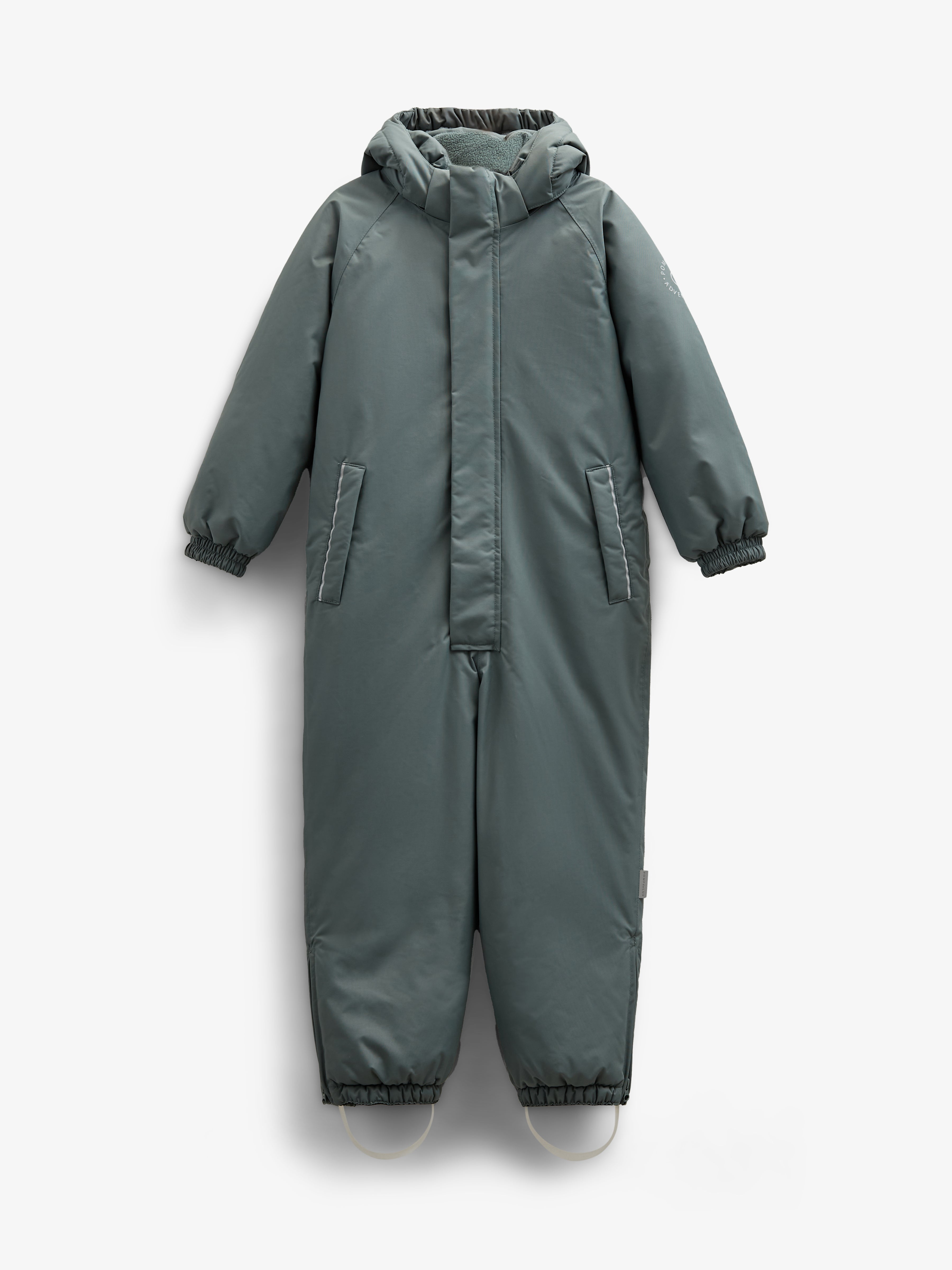 Single Zip Snowsuit - All - Dusty Dark Green | 100523 Calgary
