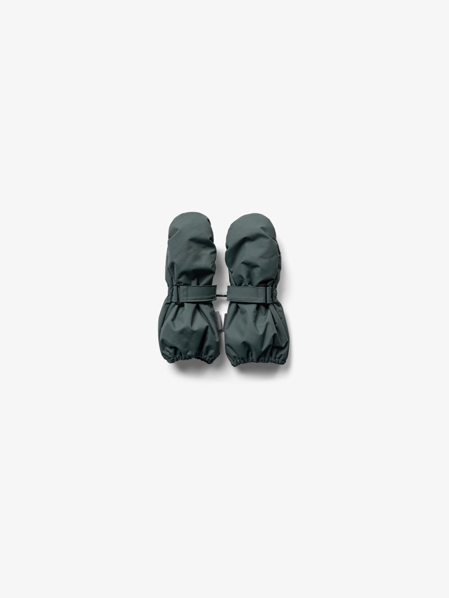 Ski Mittens - All - Dusty Dark Green | 100526 Calgary