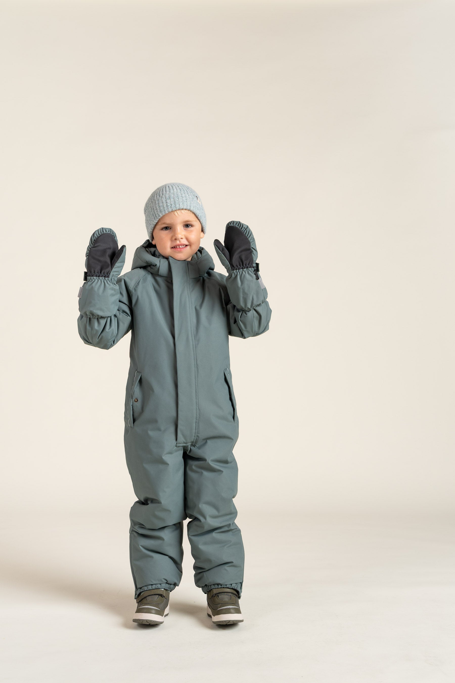 Ski Mittens - All - Dusty Dark Green | 100526 Calgary