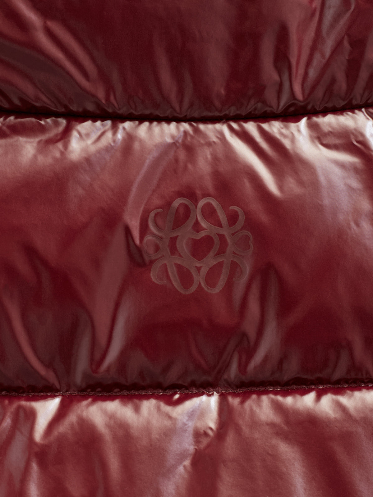 Shiny Puffer Jacket - Tween - Burgundy | 100531 Violet