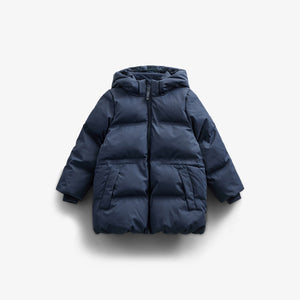 Winter Jacket with Drawstring - Kids - Navy | 100538 Elenor