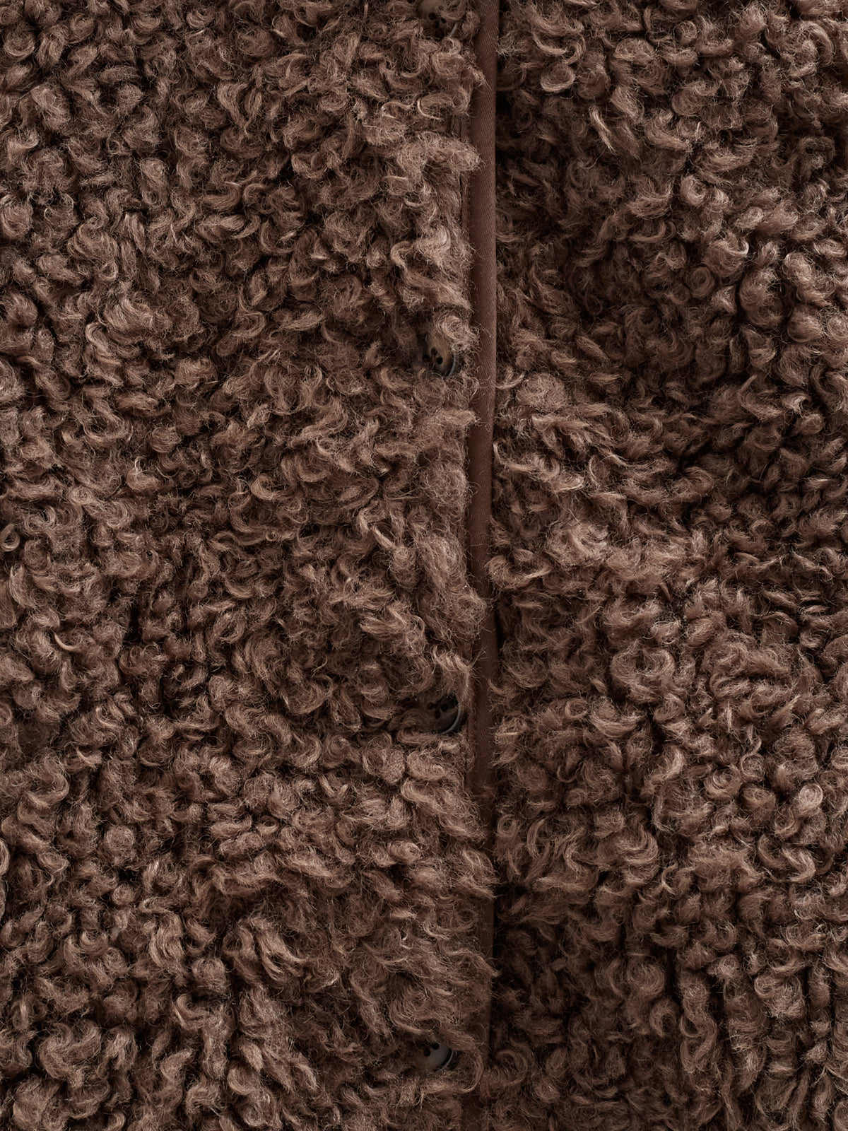 Faux Fur Hooded Jacket - Tween - Chocolate | 100549 Ellie