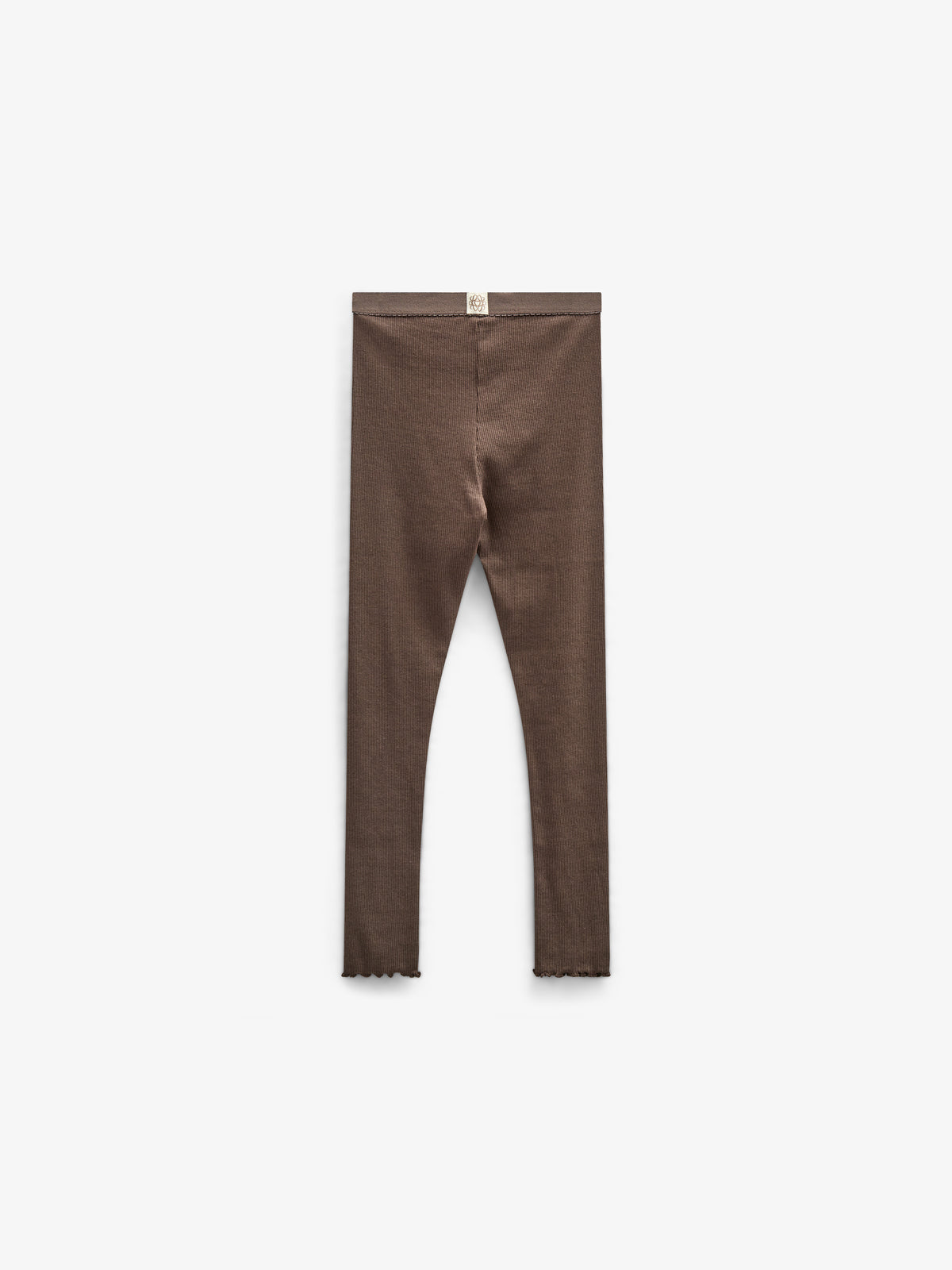 Modal Rib leggings - Tween - Chocolate | 100585 Mia