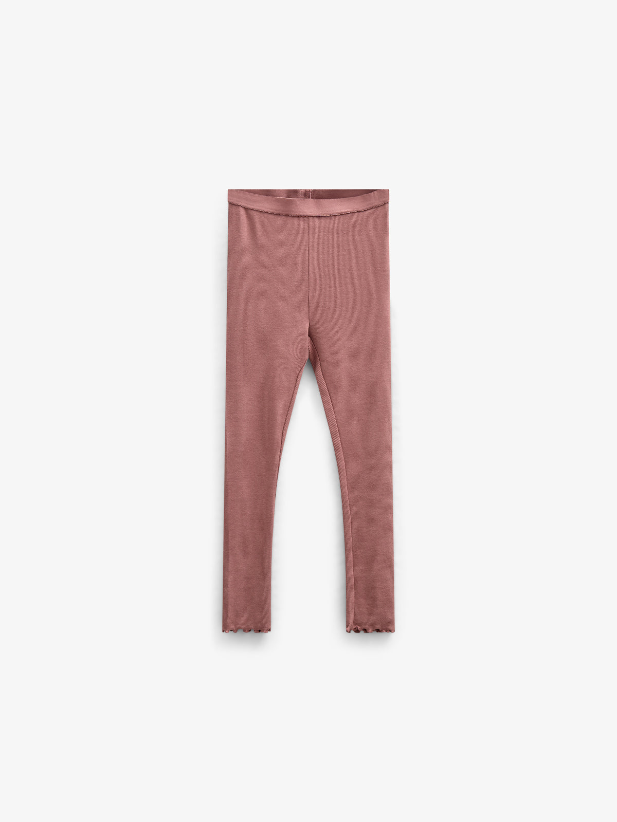 Modal Rib leggings - Tween - Old Rose | 100587 Mia