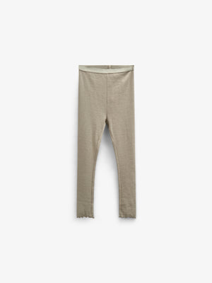 Modal Rib leggings - Tween - Dusty Green | 100591 Mia