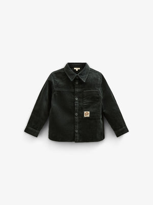 Corduroy Overshirt - Kids - Forest Green | 100596 Jace