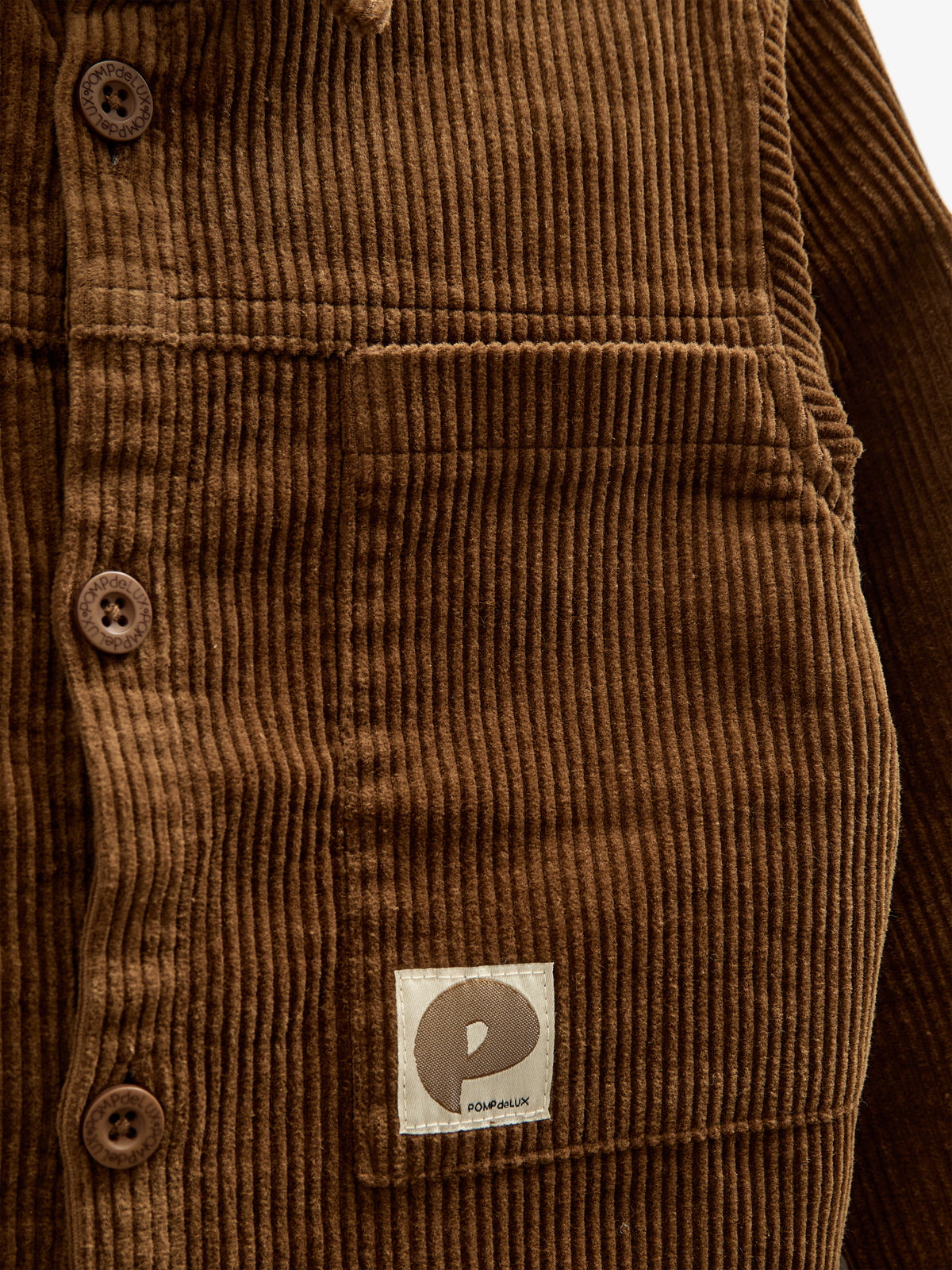 Corduroy Overshirt - Kids - Coffee | 100598 Jace