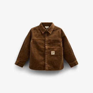 Corduroy Overshirt - Kids - Coffee | 100598 Jace