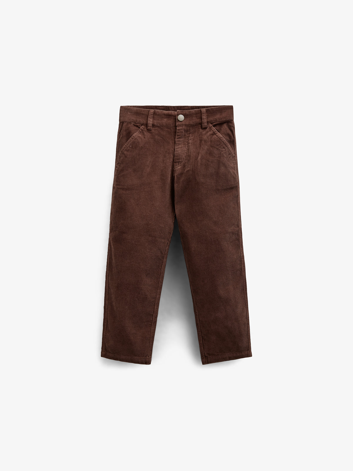 Corduroy Trousers - Kids - Chocolate | 100608 Connor