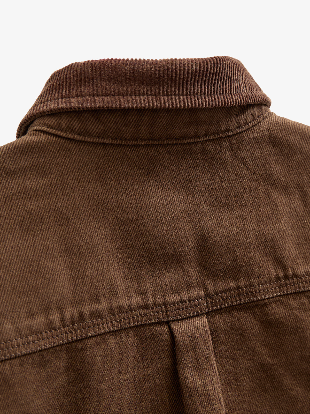 Twill Overshirt - Kids - Chocolate | 100610 Carter
