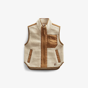 Pile Zip Vest - All - Nature | 100634 Elliot