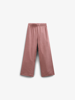 Striped Jersey Pant - Tween - Rose Stripe | 100648 Elise