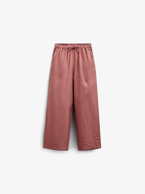 Printed Crepe viscose Trousers - Tween - Rose | 100659 Ana