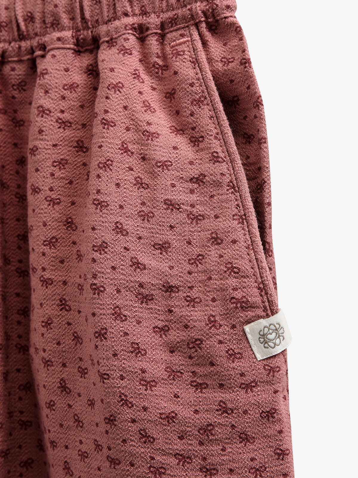 Printed Crepe viscose Trousers - Tween - Rose | 100659 Ana