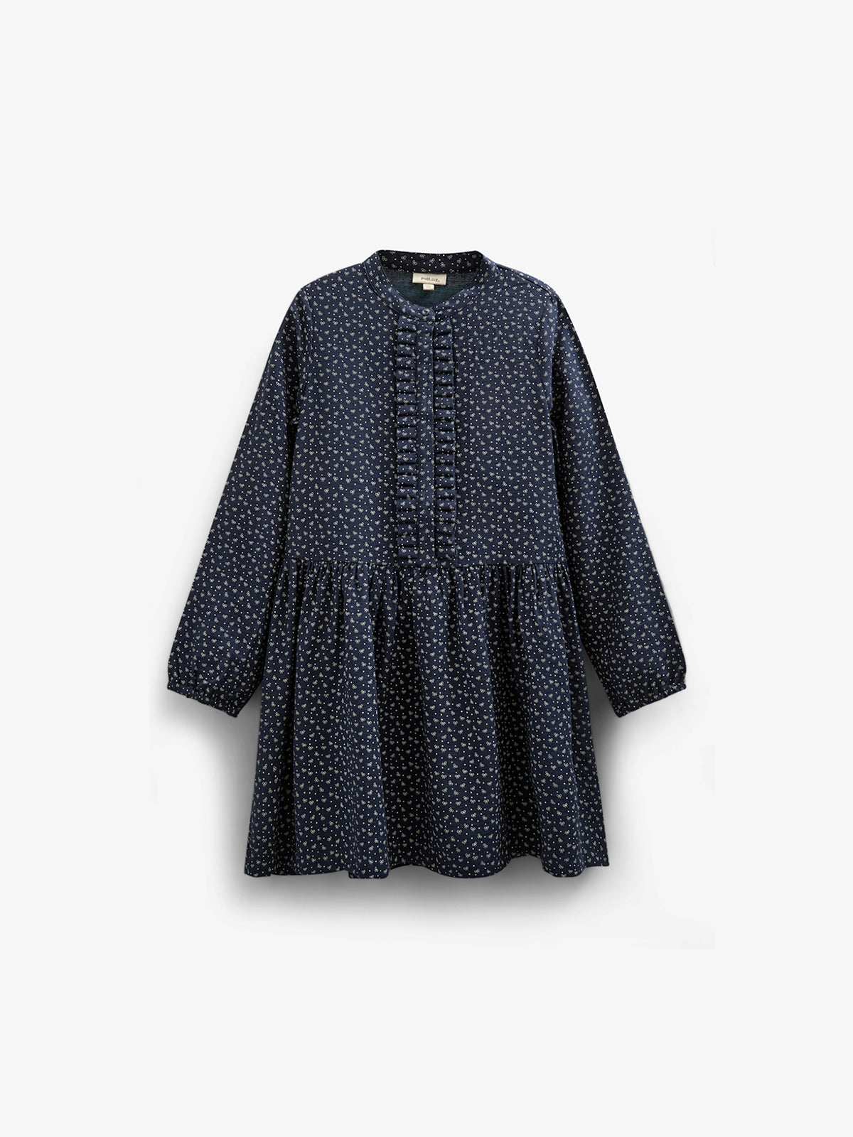 Printed Crepe viscose Dress - All - Navy | 100662 Ana
