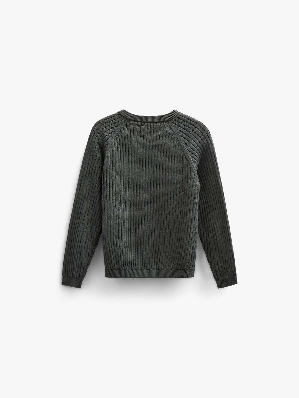 Cotton Knit Sweater - Tween - Forest Green | 100690 Jett