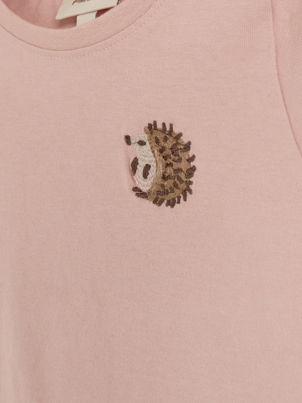 Hedgie Long Sleeve T-shirt - Little - Rose