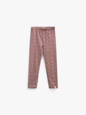 Printed Jersey Leggings - Tween - Vintage Red | 100767 Ada
