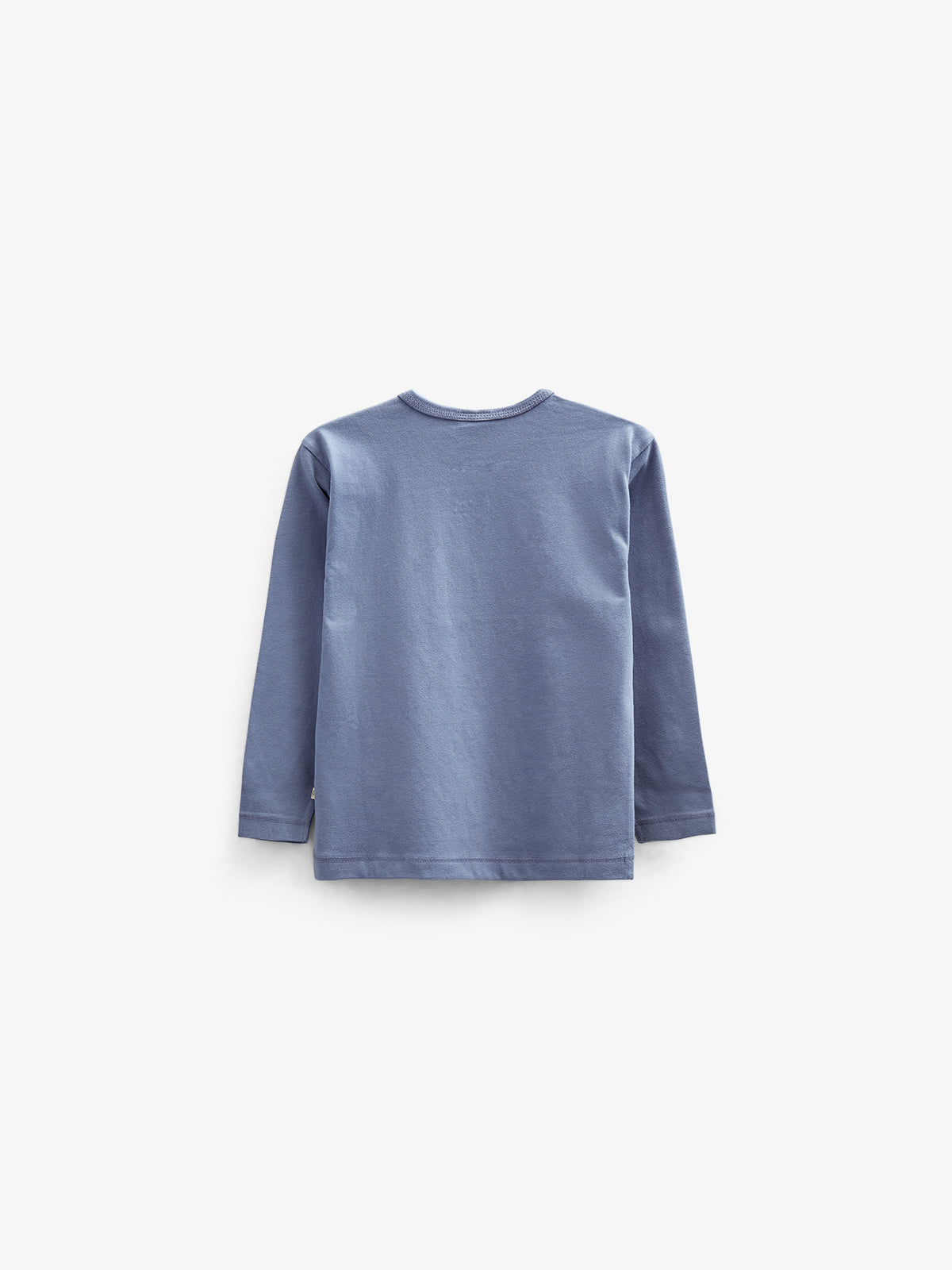 long sleeve T-shirt with Embroidery - Kids - Blue | 100858 Brandon