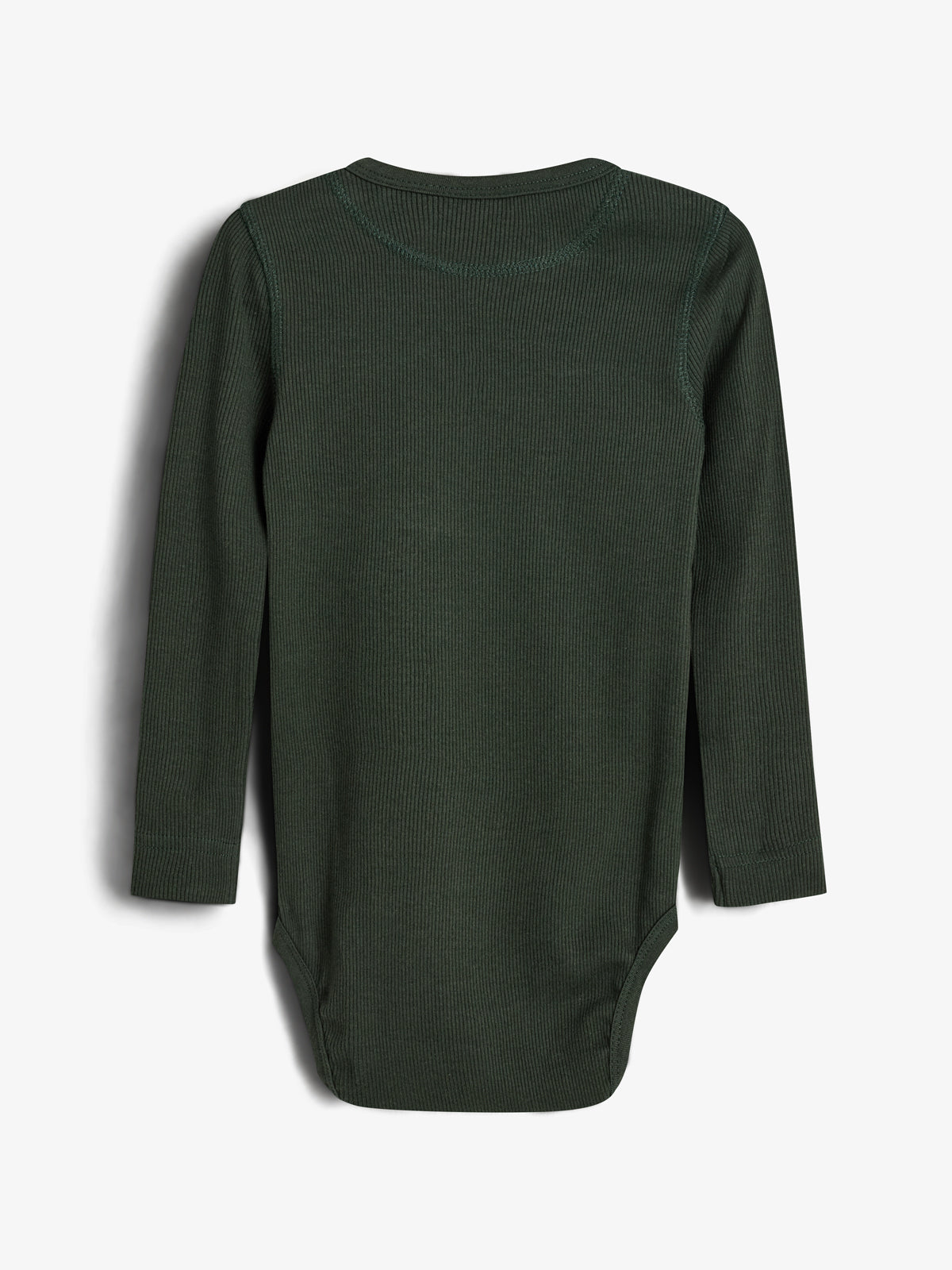 Basic Rib Bodysuit - Little - Dark Green