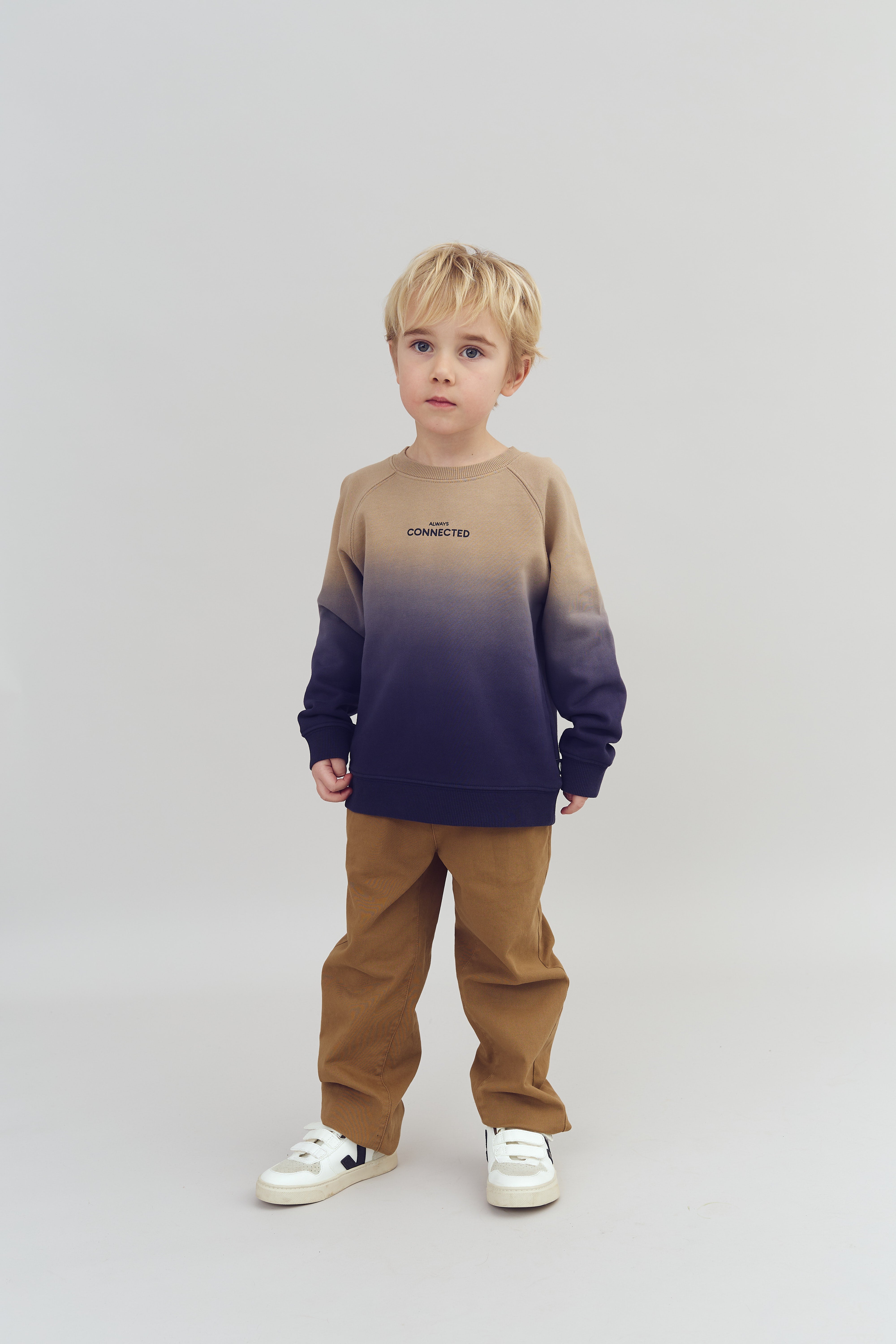 Casual Pull-on Chinos - Kids - Walnut