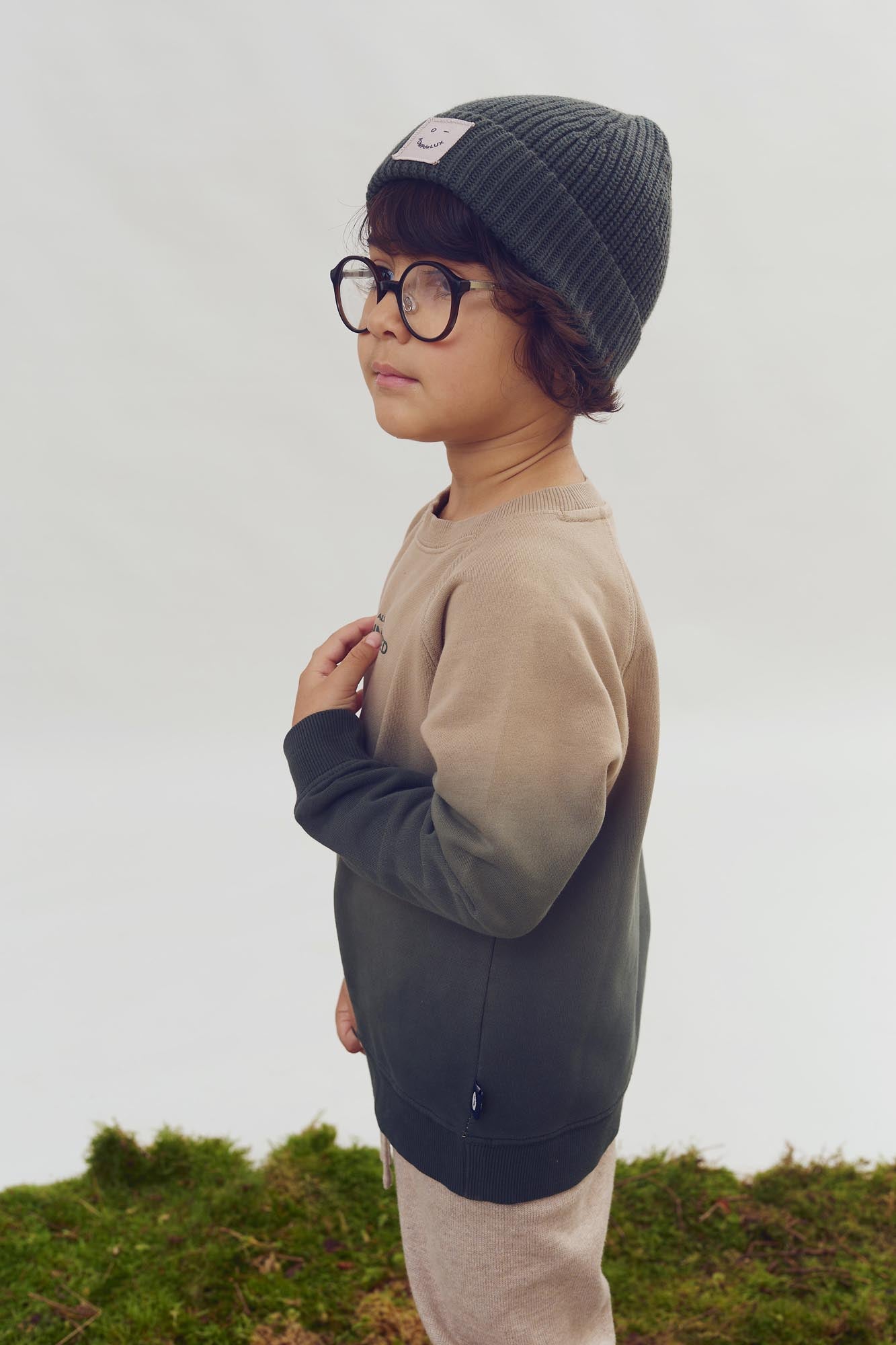 Dip-dye Sweatshirt - Kids - Blue