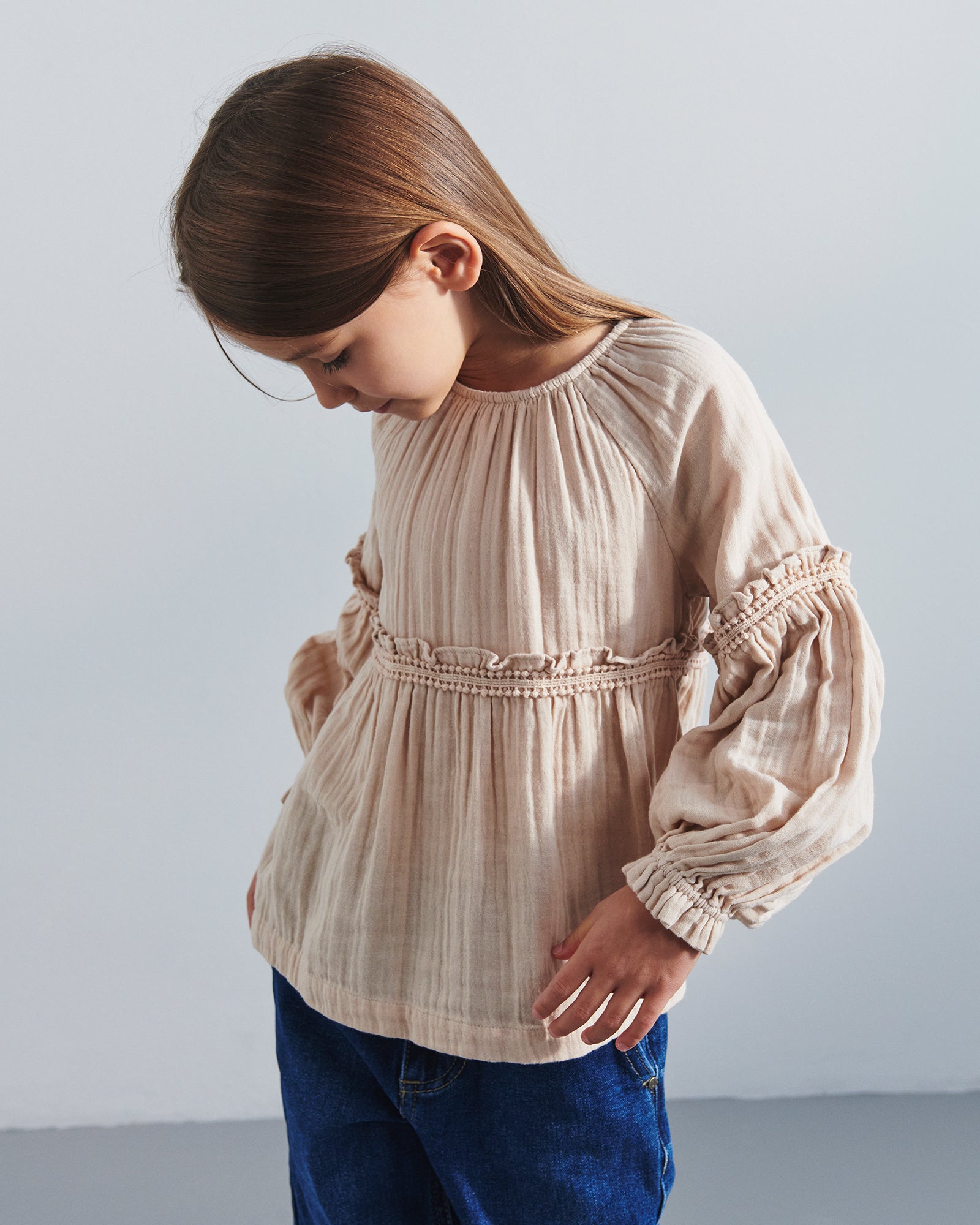 Boho Blouse - Kids - Moonlight