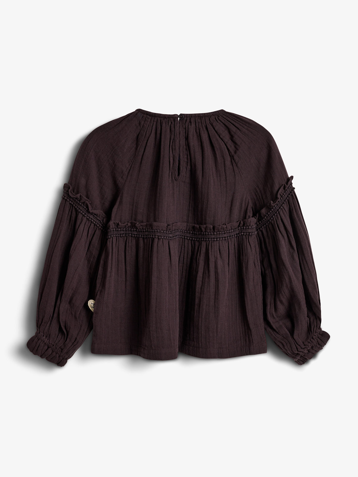 Boho Blouse - Kids - Dark Purple