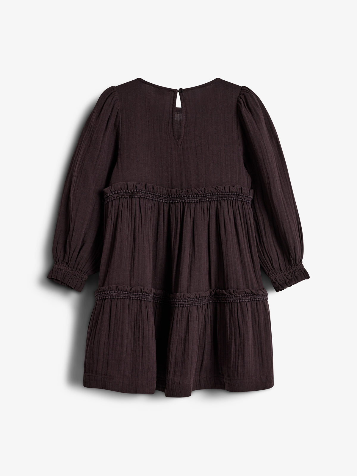 Boho Dress - Kids - Dark Purple