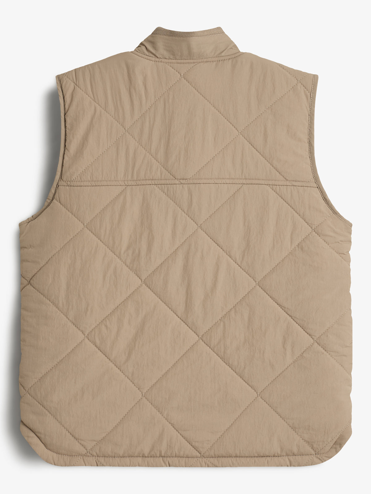 Quilted Gilet - Tween - Dark beige