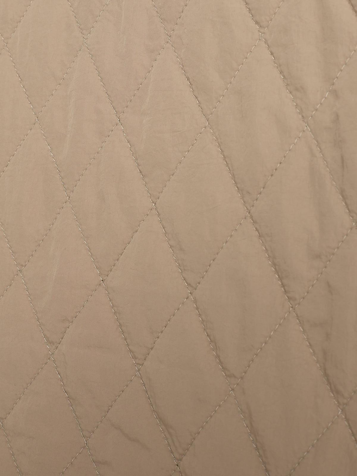 Quilted Gilet - Tween - Dark beige