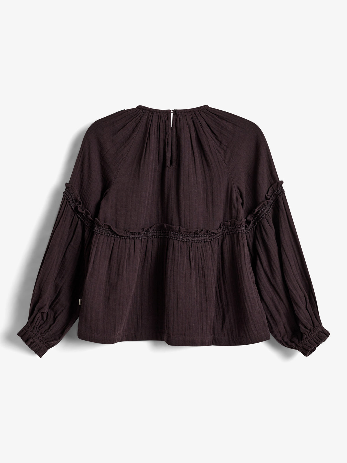 Boho Blouse - Tween - Dark Purple