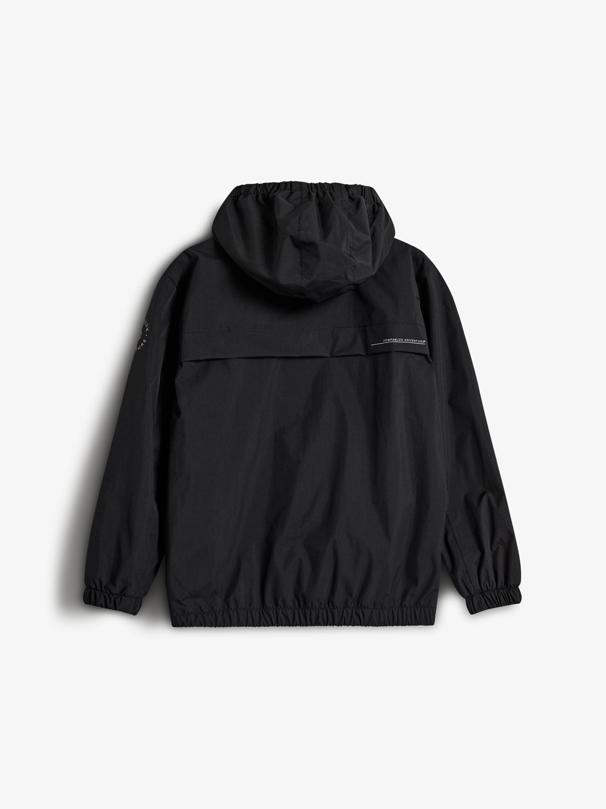 Rain Jacket w. Patch Pocket - Tween - Black