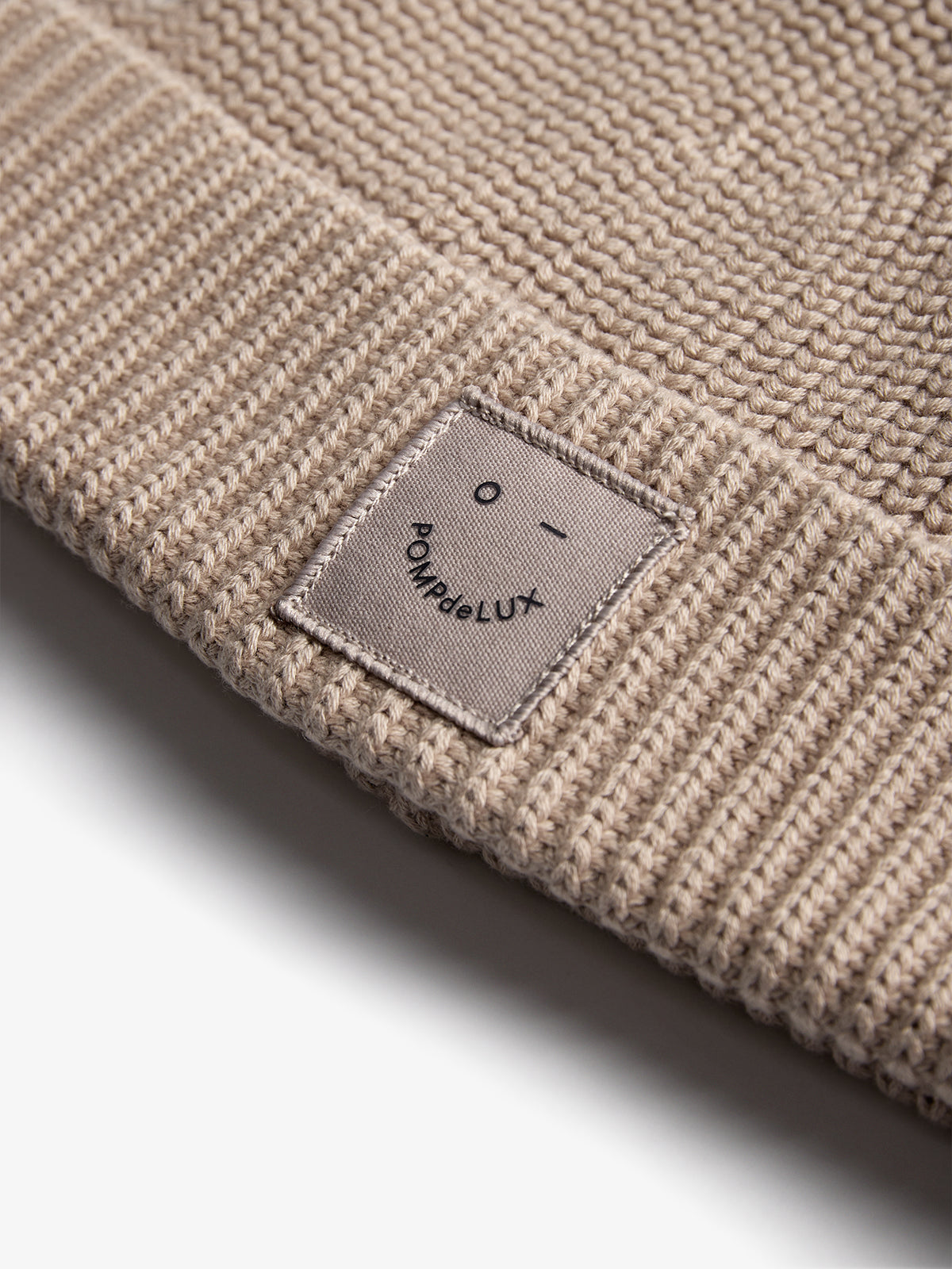 Ribbed Knit Beanie - Tween - Beige