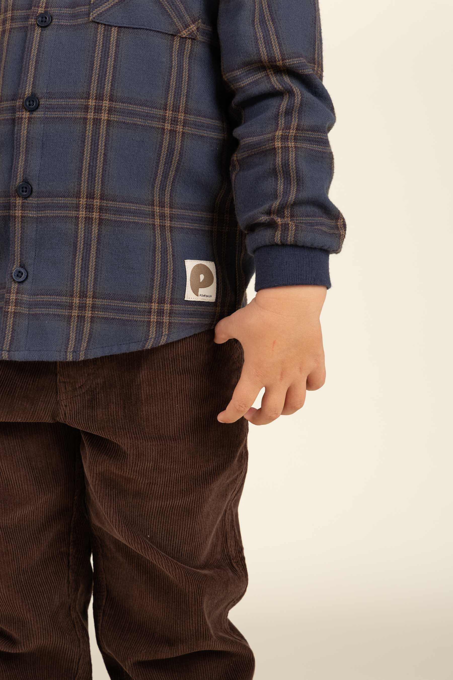 Corduroy Trousers - Kids - Chocolate | 100608 Connor