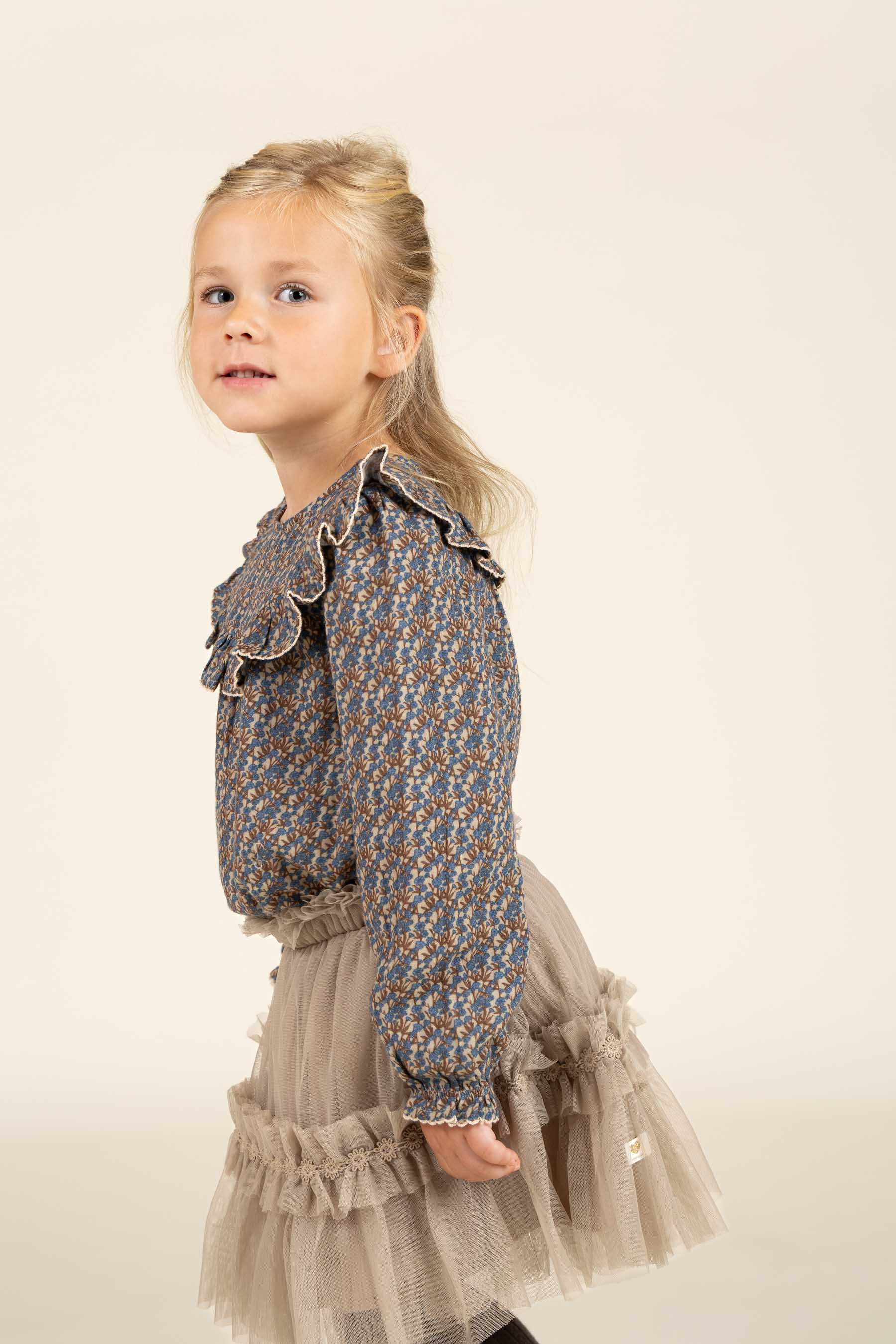 Tulle Skirt - All - Caffe Latte | 100670 Mille
